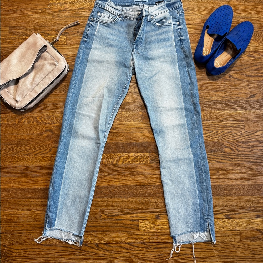 7 For All Mankind Stylish Blue Denim Jeans